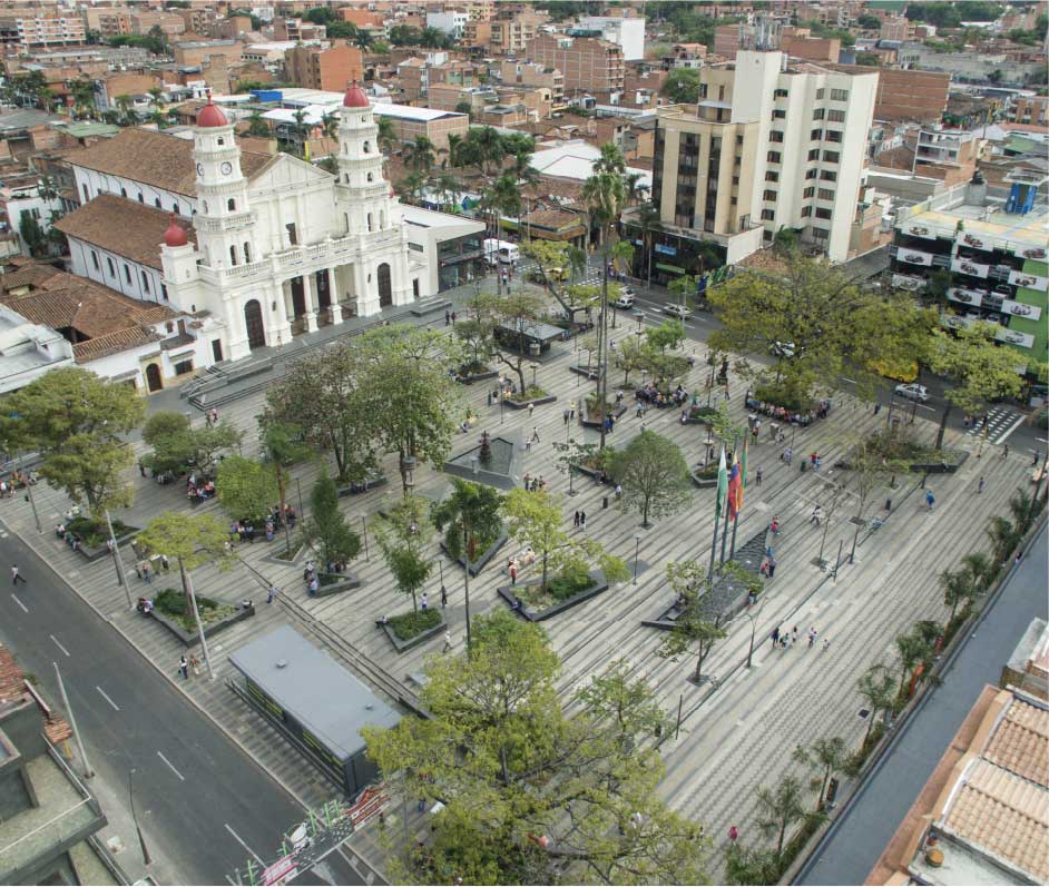 Parque Principal, Envigado - Javier Vera Arquitectos